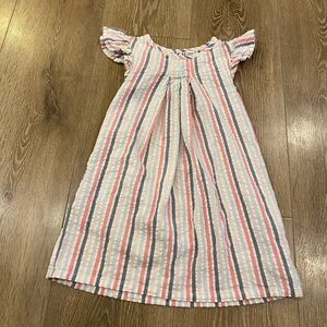 Harper Canyon Striped Dress in Pink, Blue, and White